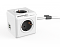 Разветвитель Allocacoc PowerCube Extended Кабель 1,5м, 4 розетки, 2 USB (Серый)